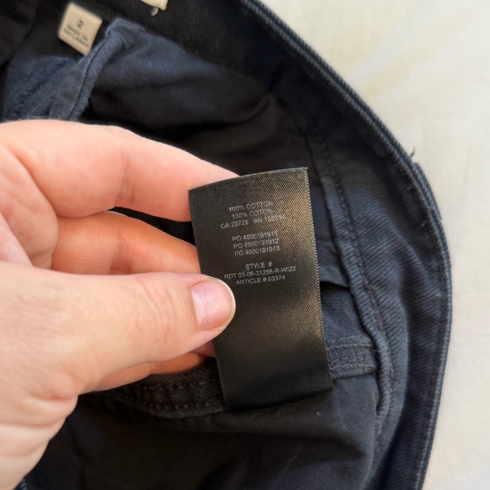 Aritzia TNA Cargo Pants Black Small Size 2 - Picture 7 of 7
